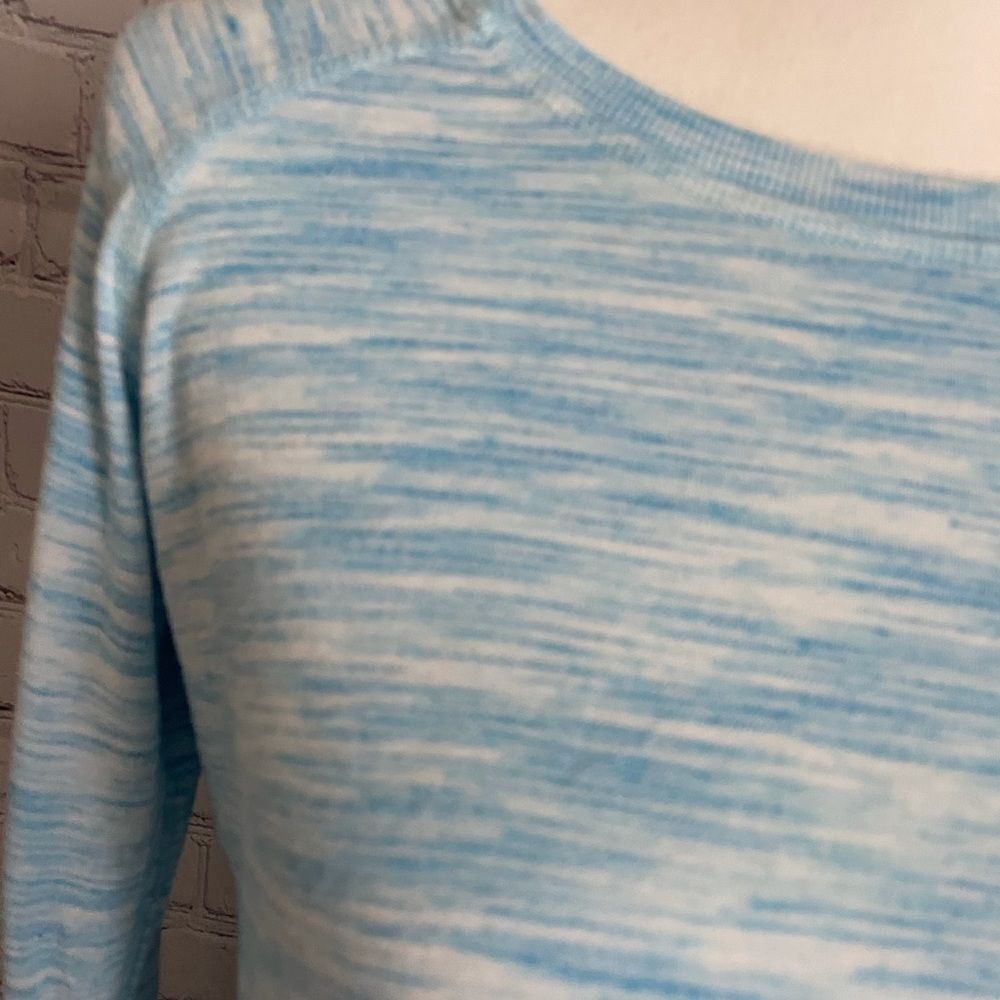 🟢Champion Elite Light blue/white Sweater Sz S - Picture 2 of 8
